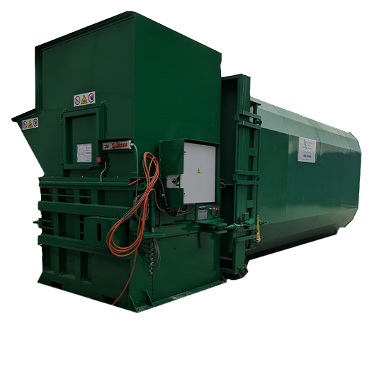 Green Stationary auger compactors 4
